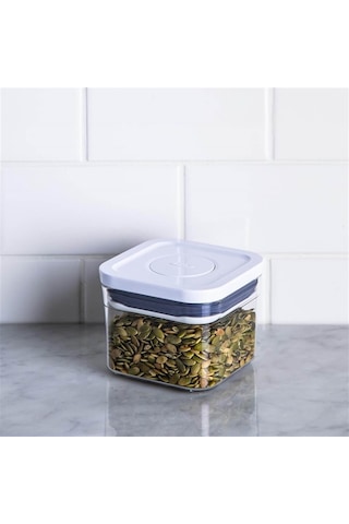 OXO 11236700 POP CONTAINER SAKLAMA KABI MİNİ KARE 0,4 Şeffaf