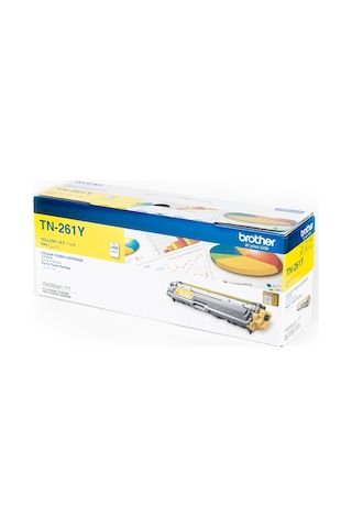 Brother Tn-261Y Sarı Toner (1400 Sayfa)