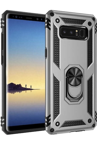 Samsung Uyumlu Galaxy Note 8 Kilif Zirhli Standli Miknatisli Tank Kapak 517621030