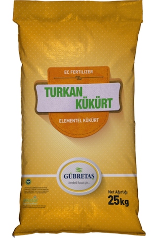 Kükürt 25 Kg Elementel - Bitki Besleme Ve Toprak Iyileştirme 1 Adet