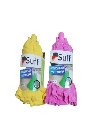 Suff Mikrofiber Medium Havlu Mop Yedek 2 Adet Suff Mikrofiber Medium Havlu Mop Yedek 2 Adet