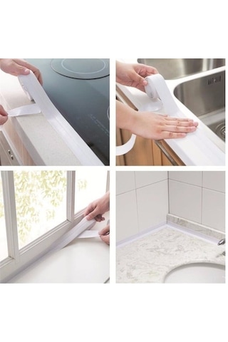 156 Gr Beyaz Su Sızdırmaz Lavabo Kenar Bandı 3.2m