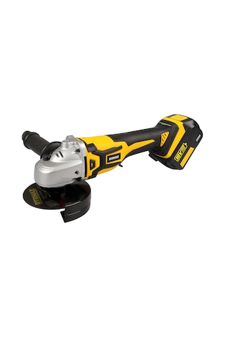 Rtrmax RTX2055 Şarjlı Avuç Taşlama Makinası Kömürsüz 115 mm 2x4 Ah Çift Akü X-Lion - Akü Dahil
