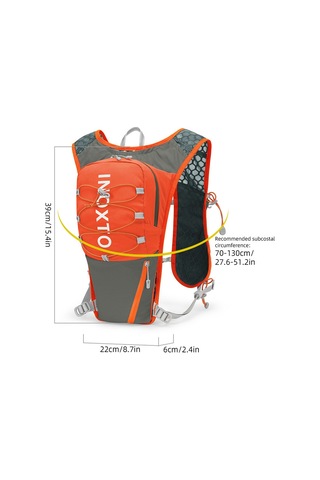 Inoxto Naylon Hidrasyon Paketi 5l Hidrasyon Sırt Çantası Koşu Sarı