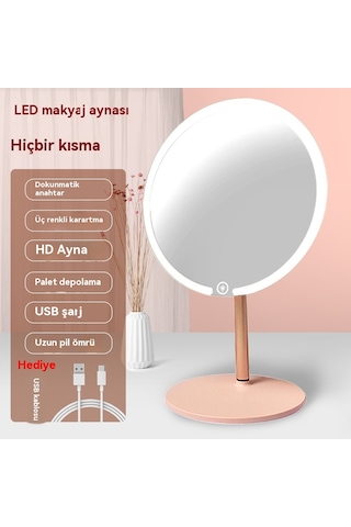 Aurora Masaüstü Lamba Akıllımak Yaj Aynası Pembe