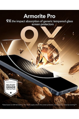 Samsung Galaxy Uyumlu S26 Ultra Ultrafit Armorite Pro Cam Ekran Koruyucu
