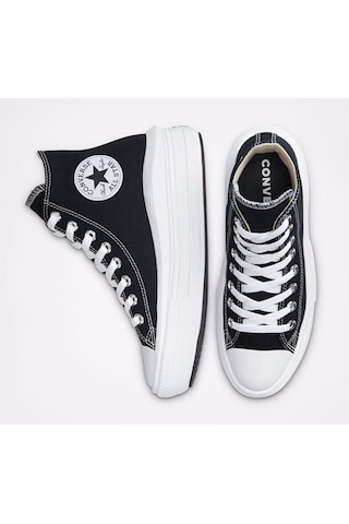 Converse Ctas Move Hi Kadın Günlük Ayakkabı 568497C Siyah-Siyah-36