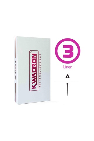 Kwadron Pmu Optima 20/3 Rllt Round Liner Long Taper - Kartuş Pmu İğnesi