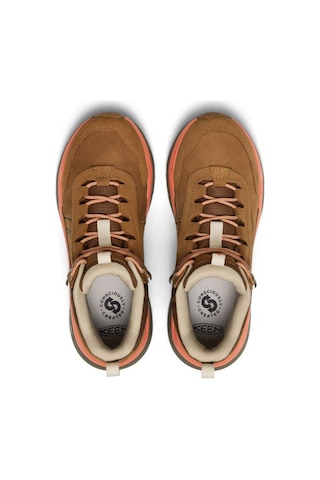 Keen 1031189 Leiki Leather Mid Waterproof Outdoor Kahverengi Unisex Bot Kahverengi