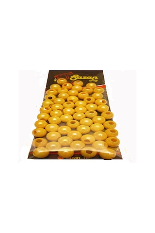 Sazan Dip Yemi Janjan Sarı Boncuk 10 Mm 60 Adet