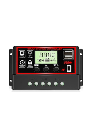 Jzcat Güneş Paneli Kontrol Cihazı 12v24v Otomatik Uyarlanabilir Kontrol Cihazı-100a