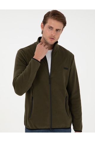 Pierre Cardin Erkek Haki Hırka Örme 50298991-vr027 Haki