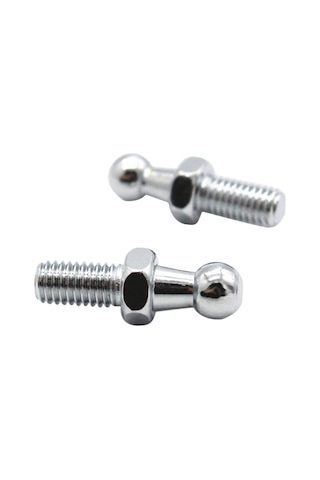 Padalink M8 Dişli 10mm Topuz Vidalari - 2 Adet, Gaz Yaylari Ve Kapak Lifçileri İçin Dayanıklı Metal Yapisi