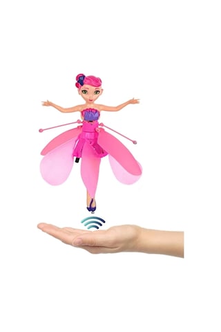 Uçan Peri Oyuncak Usb Kablolu Ve Şarj Edilebilir Oyuncak Pembe Renkli