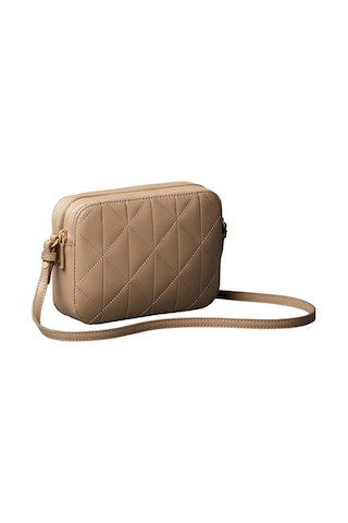 Quılted Camera Bag Desert Taupe