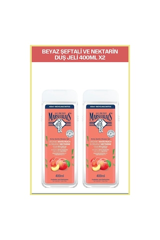 Le Petit Marseillais Şeftali Duş Jeli 2 x 400 ML