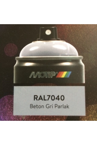 Motip Carat 400 ML- Beton Gri - Sprey Boya Ral 7040 Germany
