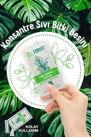 Florıst-yeşil Yapraklı Bitkiler Ve Daha Yeşil Yapraklar İçin Sıvı Konsantre Bitki Besini 200