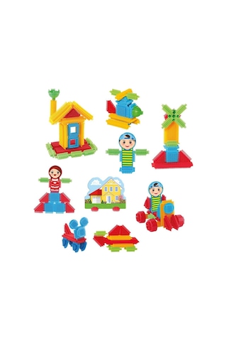 03316 Kaktüs Bloklar Koca 80pcs Aklby-bsva58