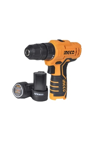 İngco CDLI1232 12V 1.5 Ah Li-ion Çift Akülü Darbesiz Matkap Vidalama