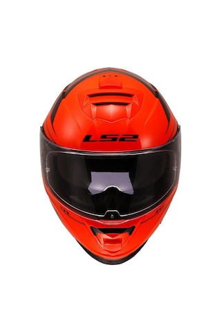 Ls2 Storm 2 Fist Full Face Motosiklet Kaskı 66906 Turuncu Siyah