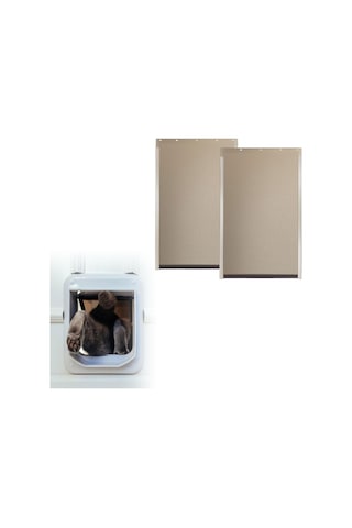 Suntek 2 Adet Köpek Kapısı Yedek Kapakları Evcil Hayvan