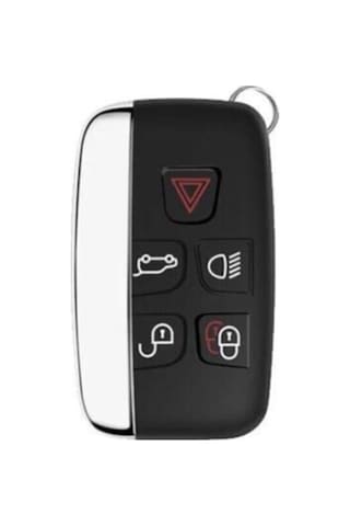 Lüx Land Rover Range Rover Vouge Uyumlu Sport Nano Anahtar Kılıfı Siyah Gold Altın Renk