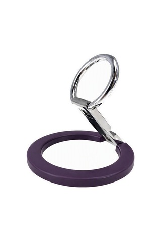 Zore Paris M1 Magnetik Ring Stand Telefon Tutucu Derin Mor