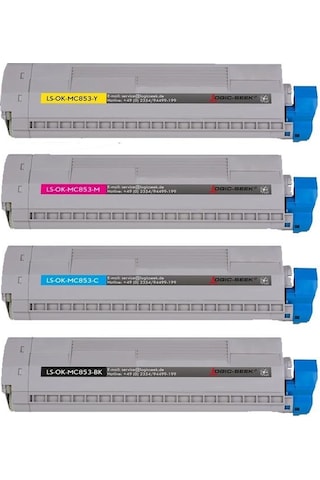 Oki Mc873Dnct Uyumlu Toner Takım