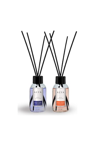 Alya Bambu Çubuklu Oda Kokusu Tropic Breeze ve Violet Bomb 2 x 100 ML