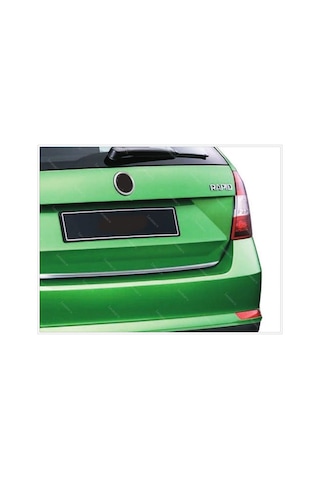 Skoda Rapid Spaceback Paslanmaz Krom Bagaj Alt Çıta 2013 Üzeri