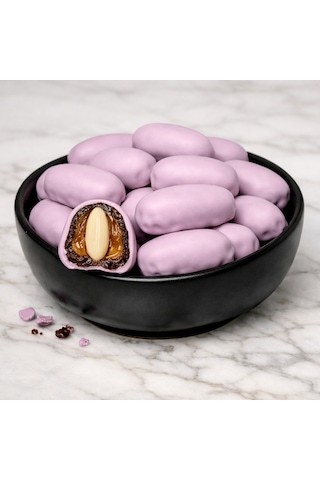 Nizip Online Kuruyemiş Frambuaz Çikolatalı Bademli Hurma 1 KG