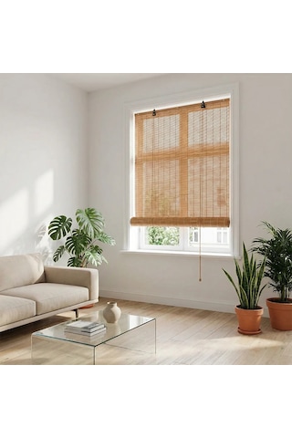 Koçtaş Stilera Ahşap Stor Perde Bambu 60 x 180 CM