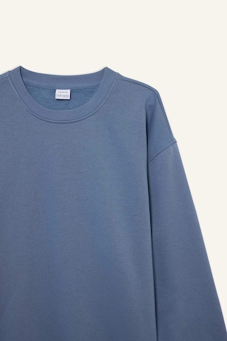 Defacto Relax Fit Bisiklet Yaka Kalın İçi Yumuşak Tüylü Basic Düz Sweatshirt T5139az25augr171 Gri