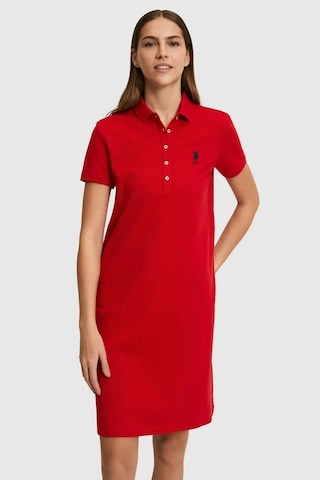 U.S. Polo Assn. U.s. Polo Assn. Kadın Elbise Kırmızı