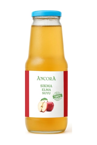 Ancora Sıkma Elma Suyu 1 Lt X 6 Adet