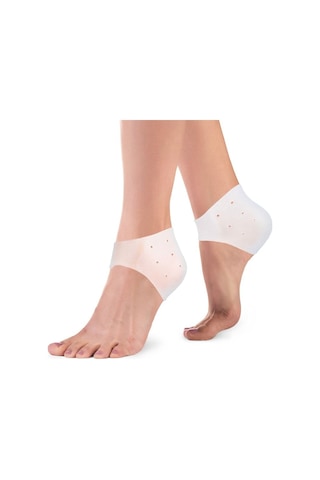 Silikon Topuk Koruyucu Çorap - Topuk Çatlağı Gömleği