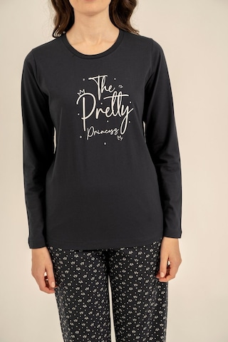 Arnetta The Pretty Princess Anne Kız Lacivert Uzun Kol Pijama Takım Ar3731-a-v1 Ar3731-a-v1