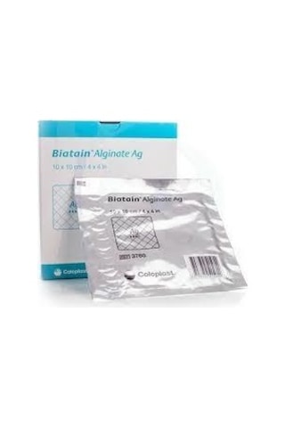 Coloplast Biatain Alginat Ag Tül Örtüsü 15cm X 15cm