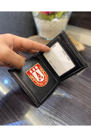 Savunma Sanayi Başkanlığı Rozetli Cüzdan Siyah