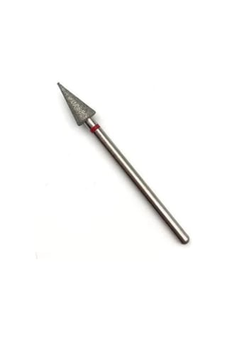 Elmas Konik Frez Ucu Kırmızı Bant Yumuşak - Kırmızı 0,50mm