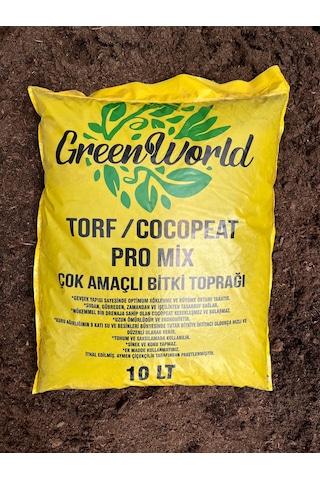 10 Litre İthal Çok Amaçlı Bitki Toprağı Torf Cocopeat Kokopit
