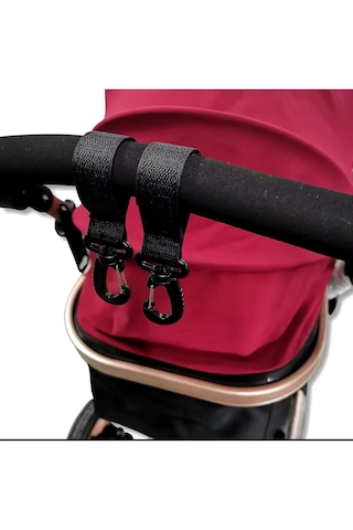 Bebek Arabası Kancası I Bebek Arabası Askı Apatı I 2 Adet Metal