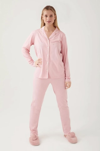 Pierre Cardin P.cardın 007717 Byn Düğmeli Pijama Tk 001