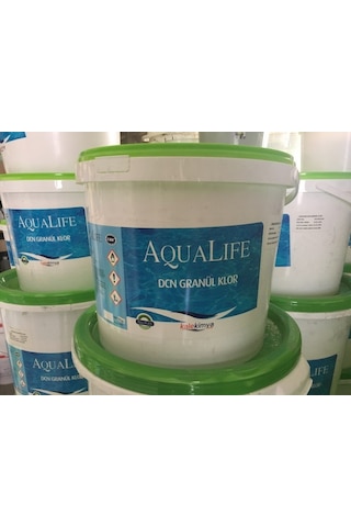 Aqualife Toz Havuz Klor %56 Lık 25Kg