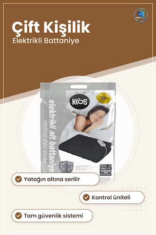 Çift Kişilik Elektrikli Battaniye Alt Isıtıcı Kış Yatak Odası Tam Çok renkli