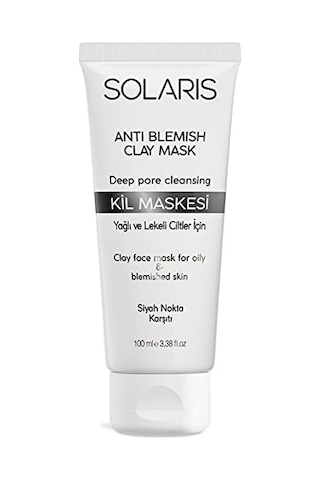 Kil Maskesi Yağlı Ve Lekeli Ciltler İçin 100 Ml