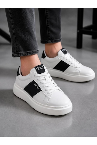 Lufian 121230055 Luna Deri Unisex Sneaker Ayakkabı Beyaz