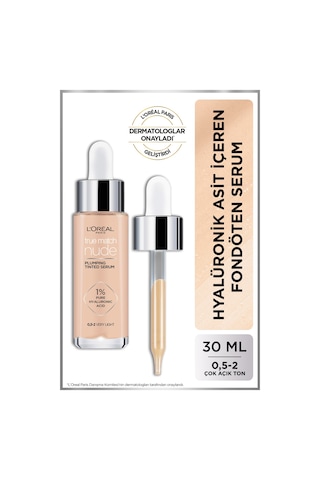 L'Oreal Paris True Match Nude Serum Fondöten 0.5 2 Very Light