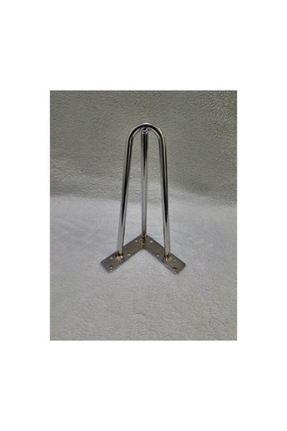 20 Cm Metal 8 Adet Gümüş Metal Mobilya, Dolap, Koltuk, Kanepe, Tv Ünitesi Ayakları Gri